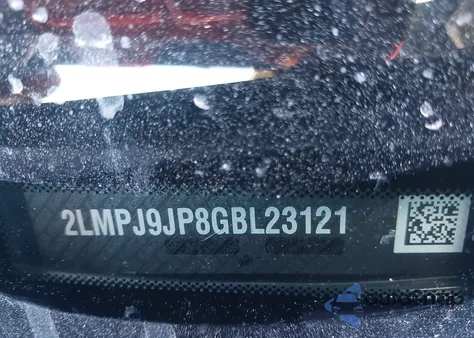 2016 Lincoln Mkx Black Label из США, поврежденный, VIN 2LMPJ9JP8GBL23121